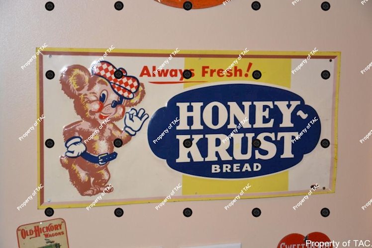 Honey-Krust Bread sign