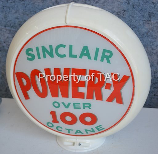 Sinclair Power-X over 100 Octane 13.5" Single Globe Lens