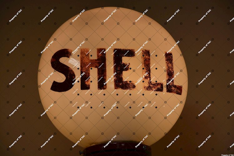 Shell Canteen Etched Globe