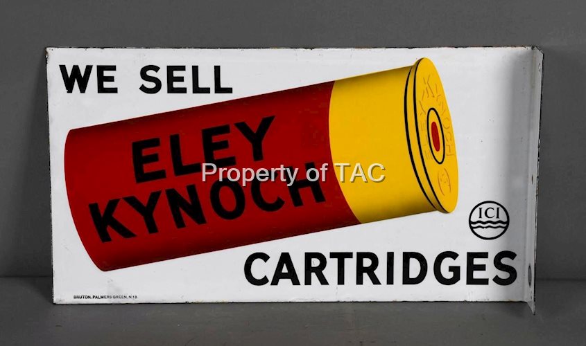 We Sell Eley Kynock Cartidges Porcelain Sign
