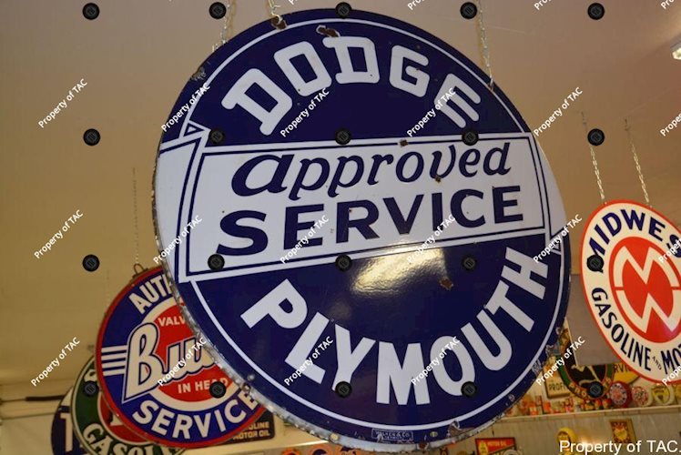 Dodge Approved Service sign