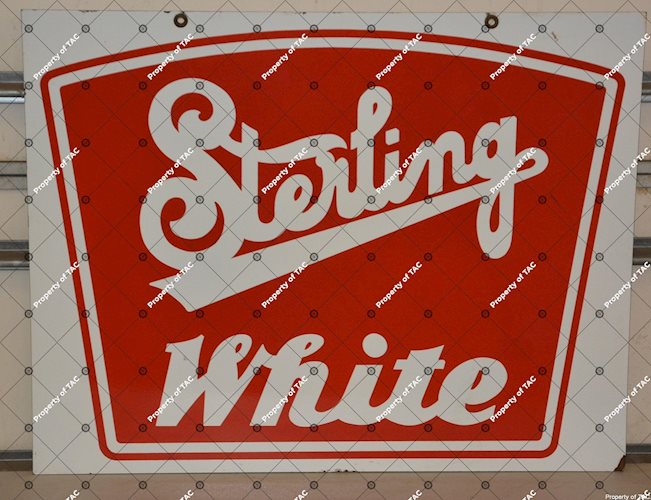 Sterling White (truck) Sign