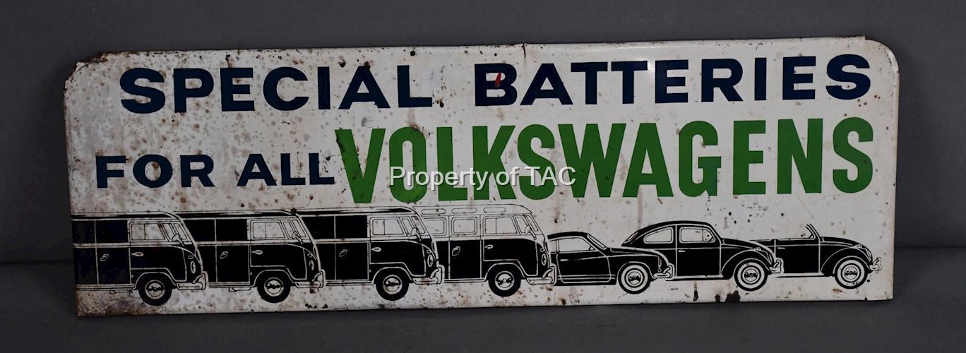 Special Batteries For All Volkswagens Metal Sign