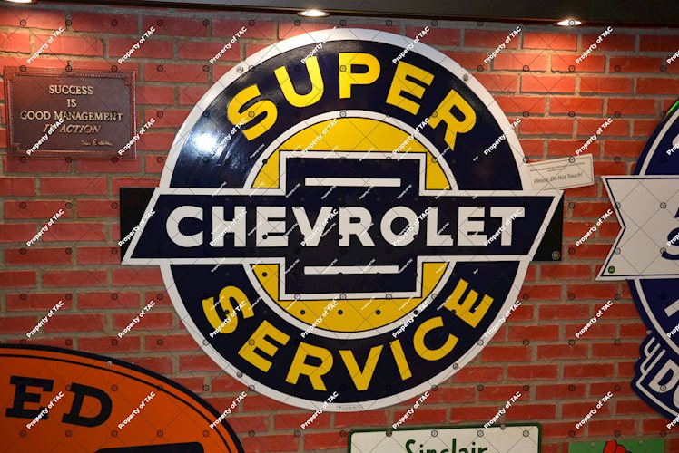 Super Chevrolet Service Sign