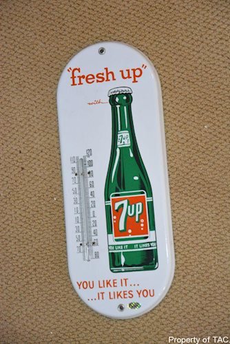 Fresh Up" 7UP thermometer"