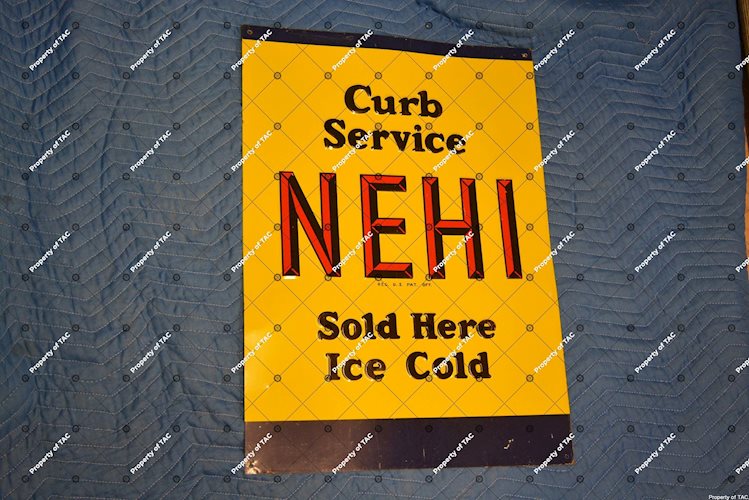 Nehi Curb Service sign