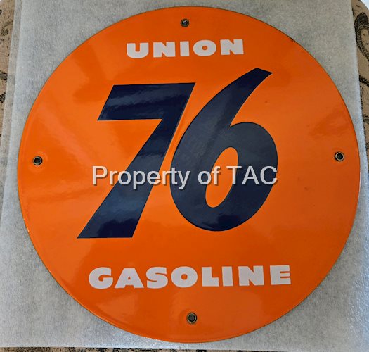 Union 76 Gasoline SSP Pump Plate Sign