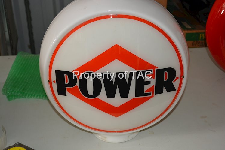 Power (D-X) 13.5"D. Single Globe Lens