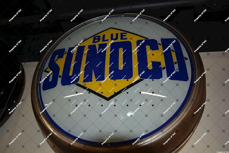 Blue Sunoco 15 globe lenses"