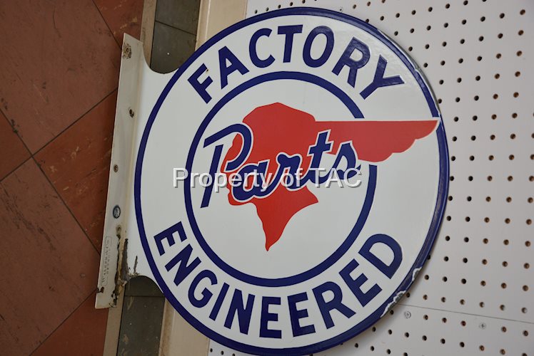 (Pontiac) Factory Engineered Parts w/full feather logo