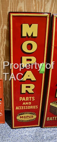 Mopar Parts & Accessories  w/Logo Metal Sign
