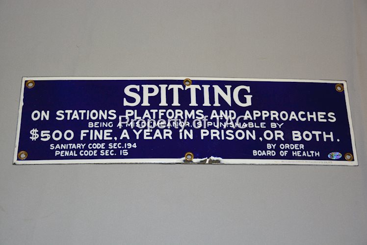 Spitting Unlawful