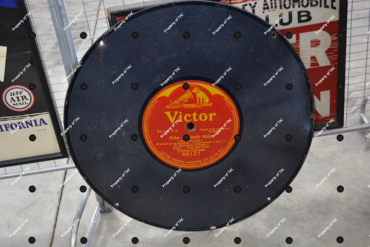 Victor Talking Machine Porcelain Sign