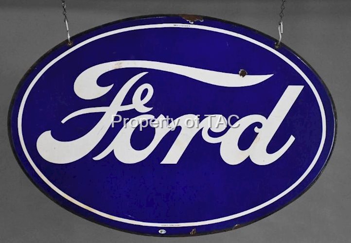 Ford (middle) Porcelain Sign
