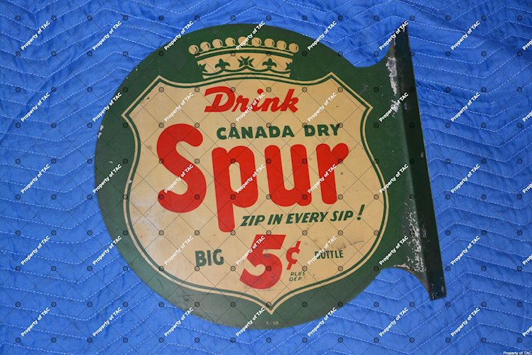Drink Canada Dry Spur sign
