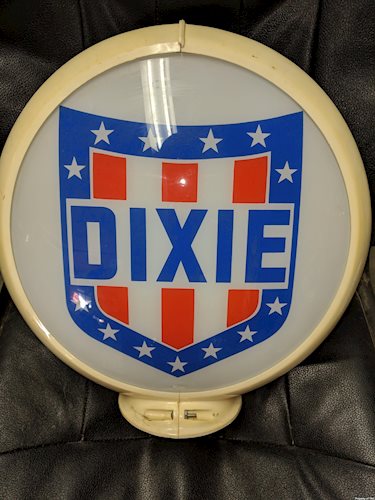 Dixie Gas Pump Globe Single Lens - Tifton, GA