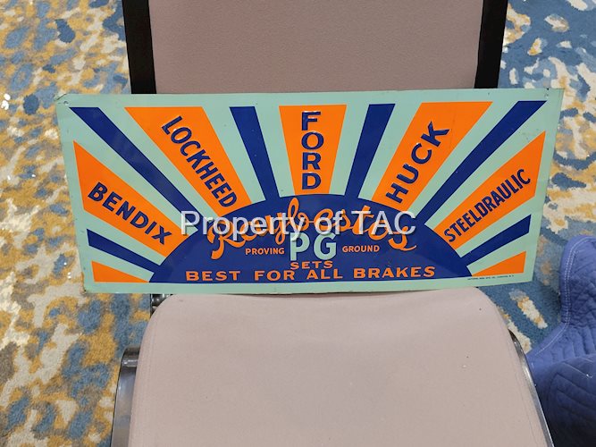 Raybestos PG Best for All Brakes Metal Sign