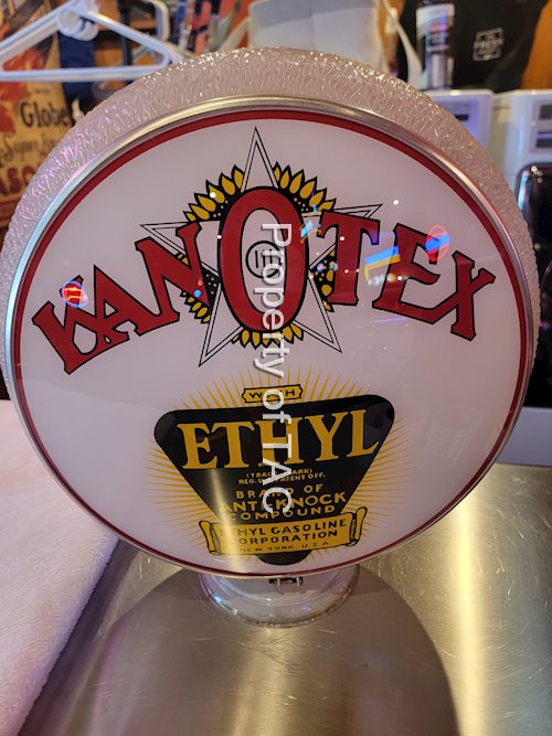 Kan-o-Tex w/ethyl Logo Gill Globe Lens