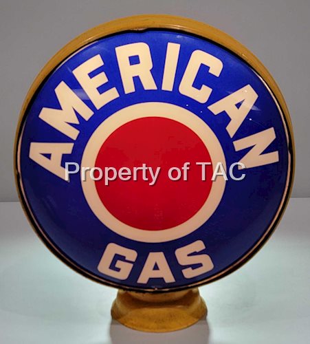 American Gas w/Red Dot 15" Globe Lenses