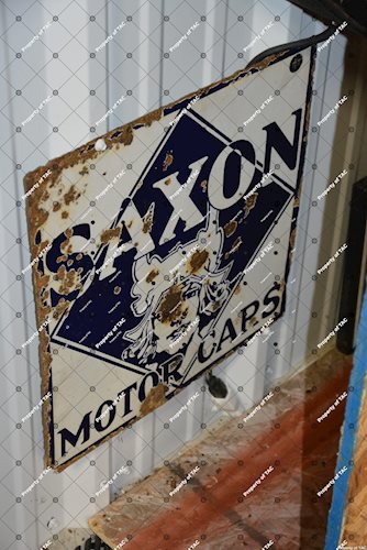 Saxon Motor Cars sign