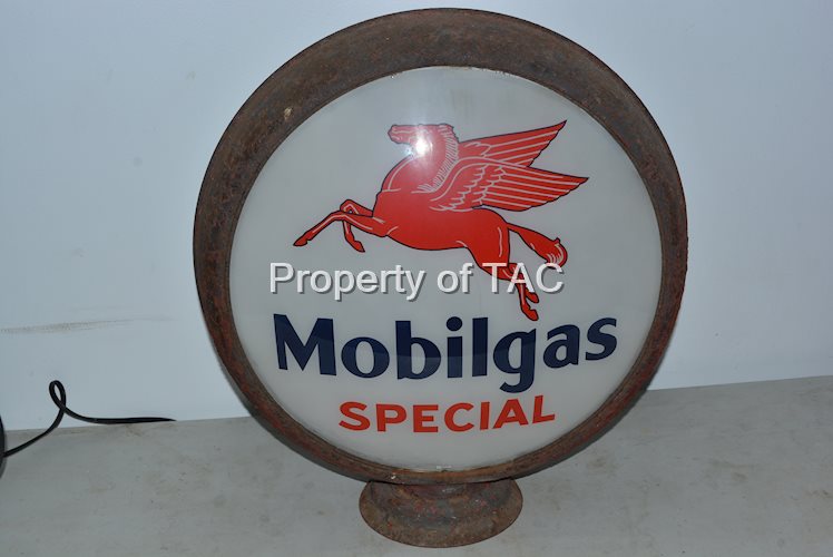 Mobilgas Special w/Pegasus 16.5"D. Single Globe Body