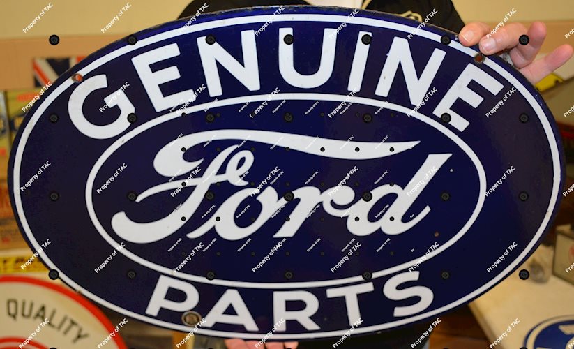 Genuine Ford Parts Porcelain sign