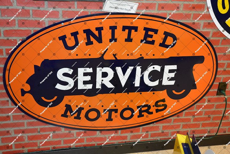 United Motors Service w/logo sign