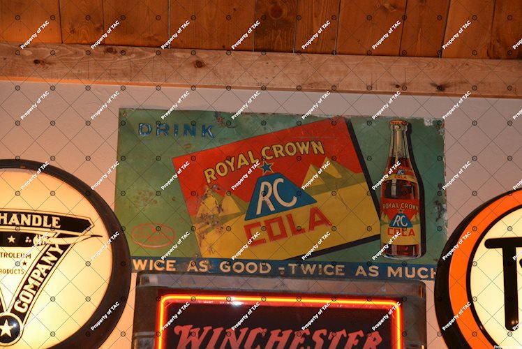 Royal Crown Cola sign