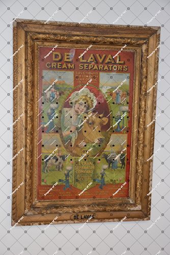 De Laval Cream Separators Sign
