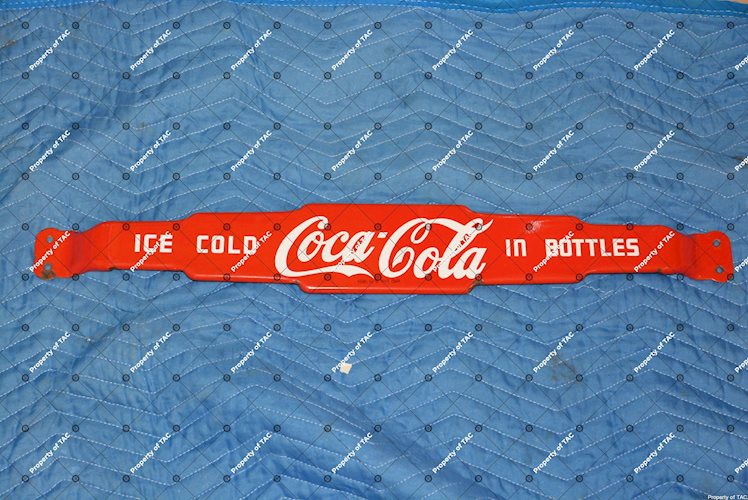 Coca-Cola Ice Cold in Bottles door sign