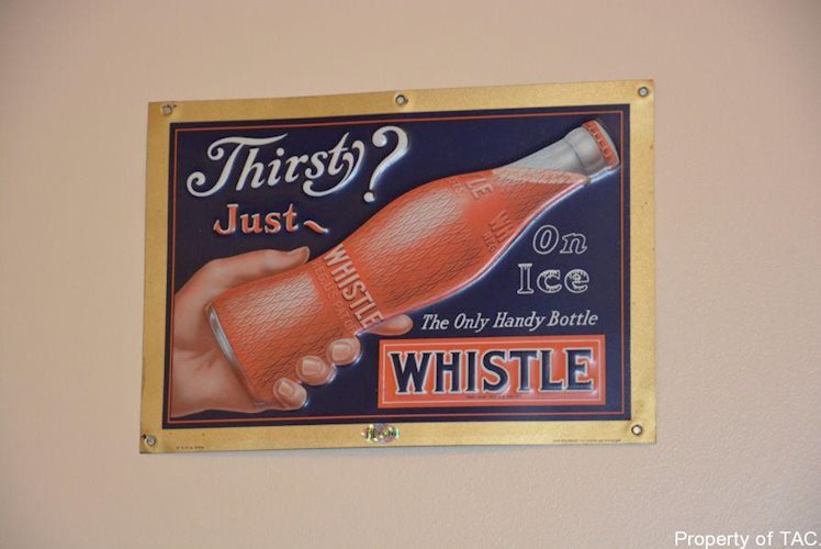 Thirsty? Just Whistle  sign