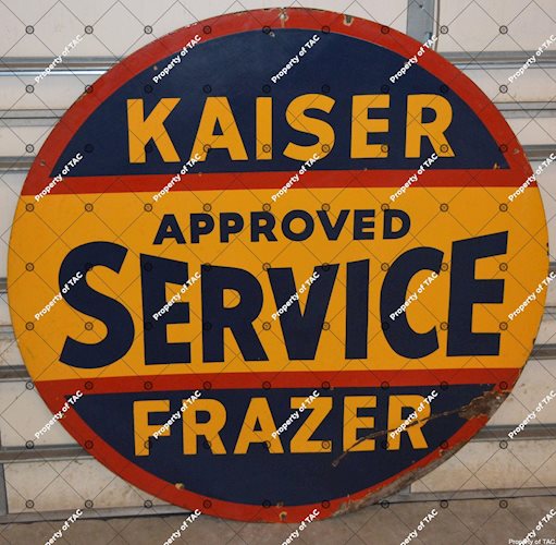 Kaiser Frazer Approved Service Sign