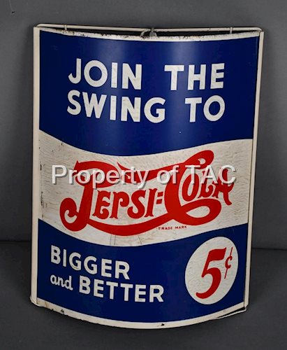 Pepsi:Cola String Holder Metal Sign