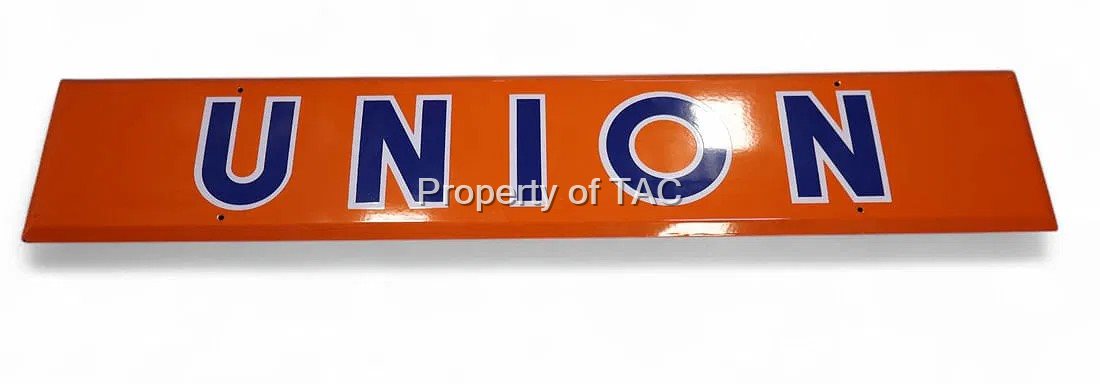 Union Porcelain Strip Sign