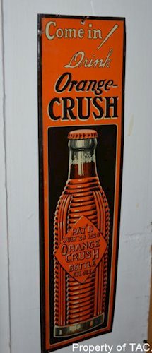 Come In Drink Orange Crush sign