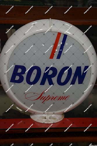 Boron Supreme (Sohio) 13.5 single globe lens"