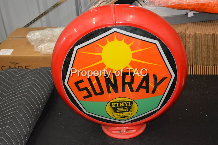 Sunray w/Ethyl Logo 13.5" Single Globe Lens