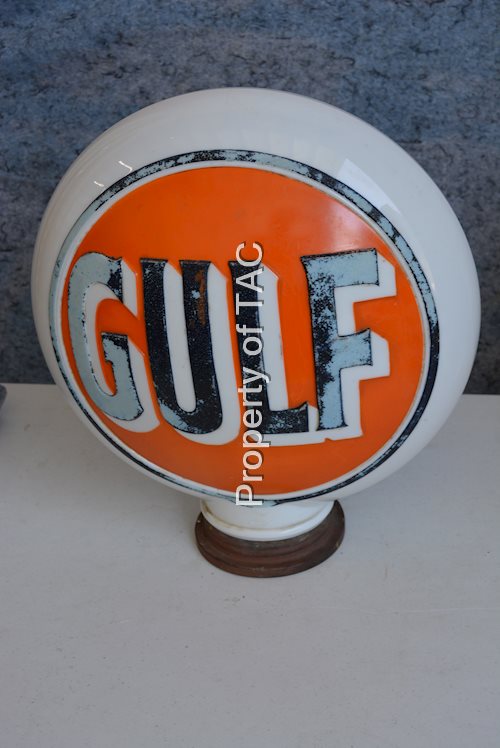 Gulf OPC Milk Glass Globe Body