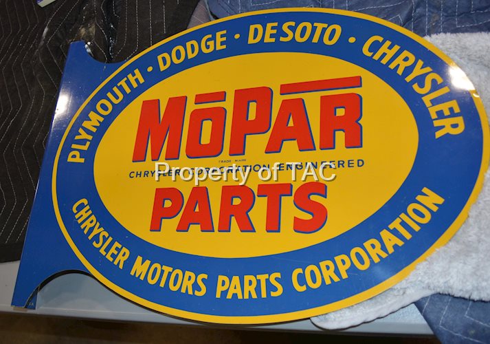Mopar Parts Metal Flange Sign (TAC)
