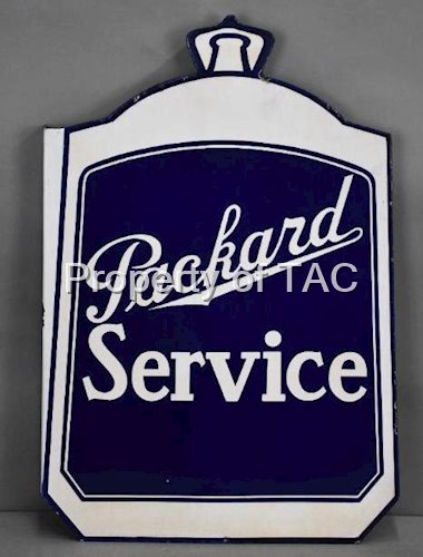 Packard Service Radiator Shaped Flange Sign