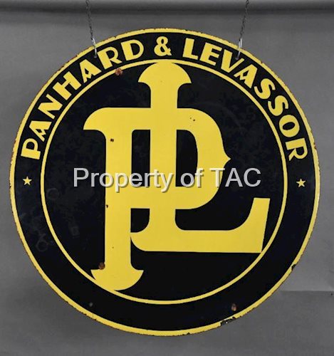 Panhard & Levassor w/Logo Porcelain Sign