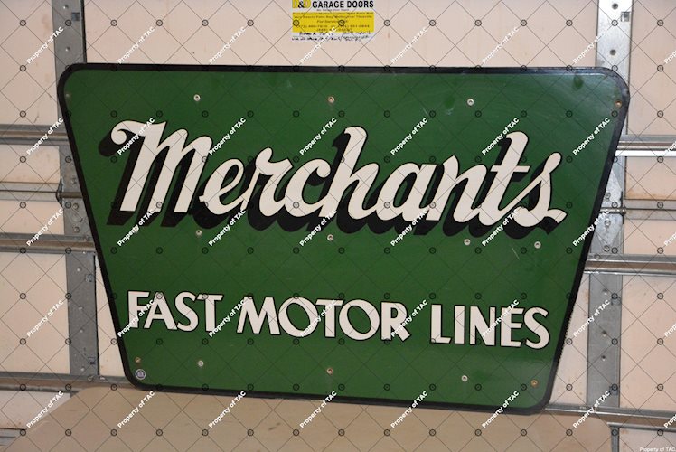 Merchant Fast Motor Lines (truck) Sign