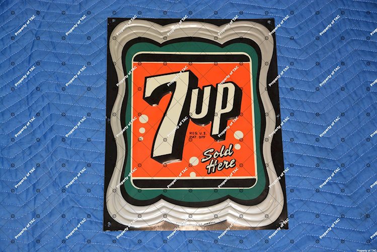 7up Sold Here sign