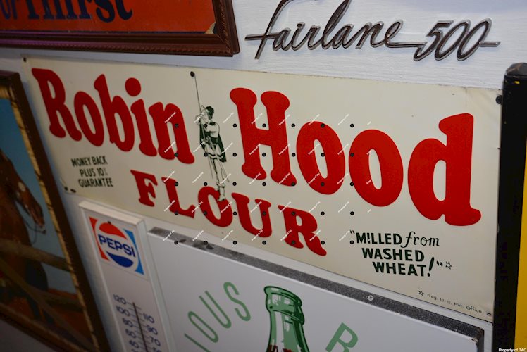 Robin Hood Flour Sign,
