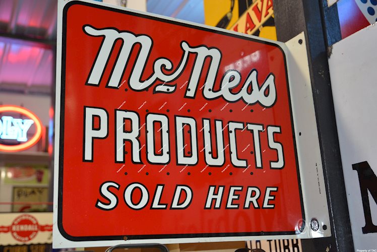 McNess Products sold here sign