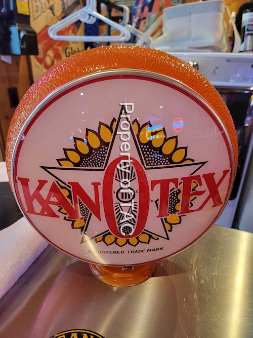 Kan-o-Tex w/Sunflower Logo Gill Globe Lens