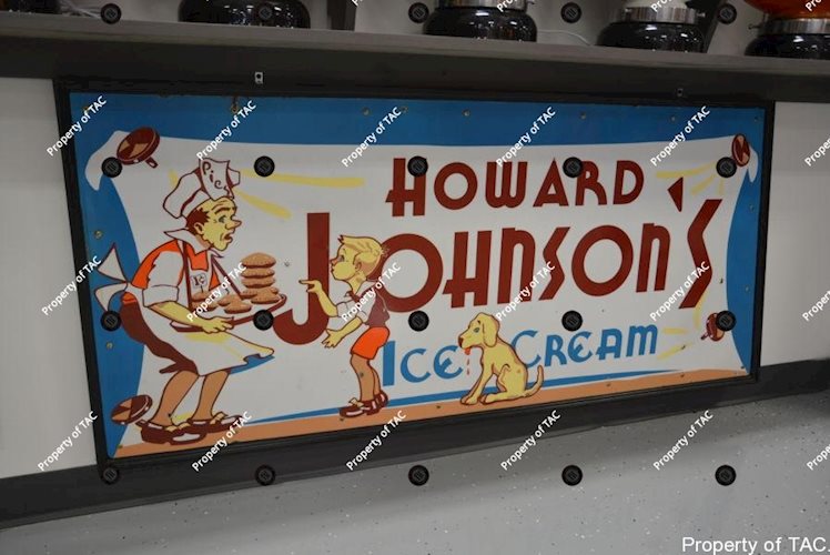 Howard Johnson Ice Cream sign