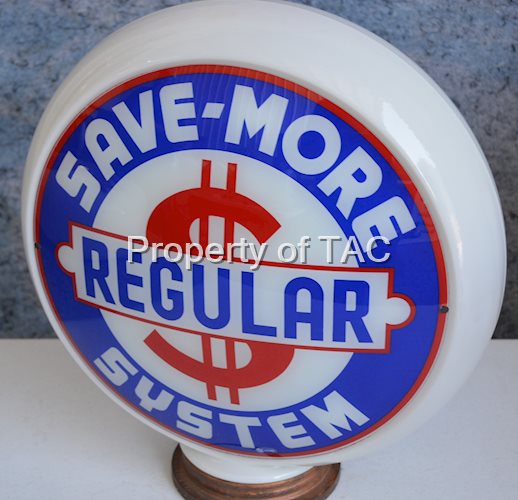 Save-More System Regular w/Logo 13.5" Single Globe Lens