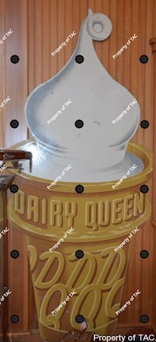 Dairy Queen Ice Cream Cone sign