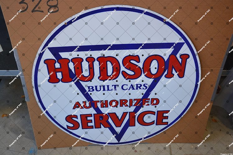 Hudson Built Cars Authorized Service sign